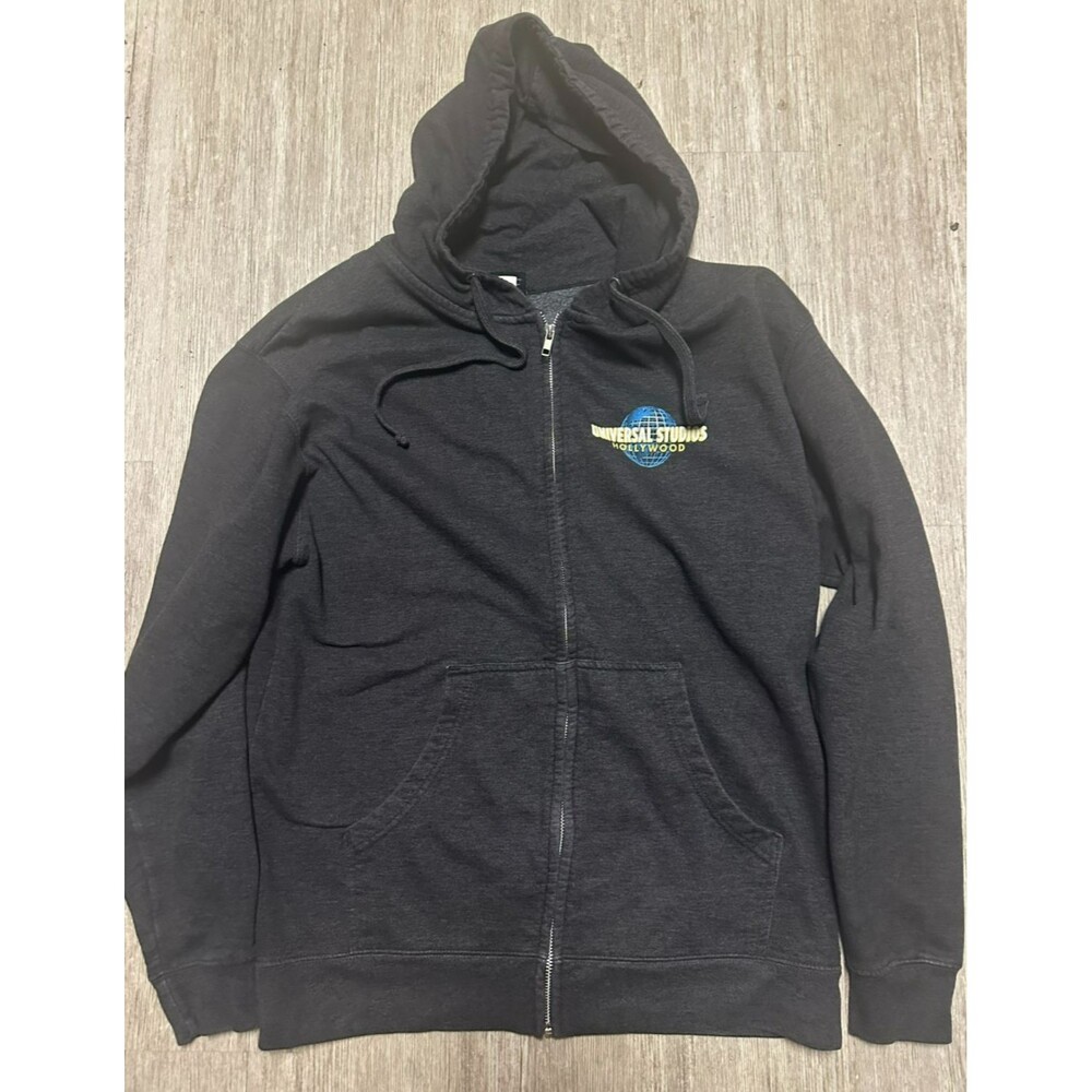 Universal Studios Hollywood Hoodie Mens Large Grey